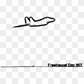 Freebassel Day 957 Top Jet Clip Arts - Drawing, HD Png Download - jet png