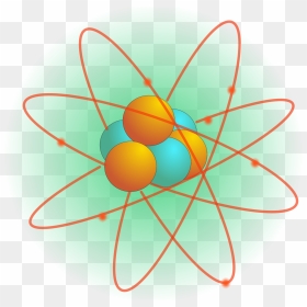 Physics Clipart, HD Png Download - atom png