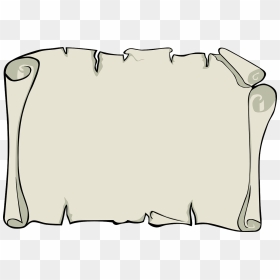 Parchment Scroll Clipart - Parchment Paper, HD Png Download - parchment png