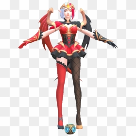 Mobile Legends Lunox Bloody Mary , Png Download - Lunox Bloody Mary Skin, Transparent Png - bloody handprint png