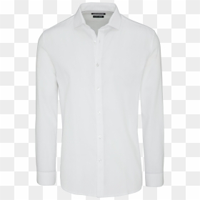 White Dress Shirt Png - Dress Shirt White Png, Transparent Png - white shirt png