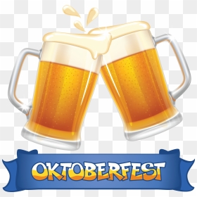 Transparent Beer Mug Png - Transparent Background Oktoberfest Clipart, Png Download - beer mug png