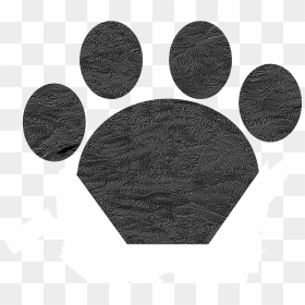 Black Cat Paw Clip Arts - Clip Art, HD Png Download - paw png