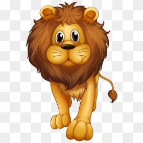 Animal Cartoon Png - Lion Clipart Png, Transparent Png - animals png