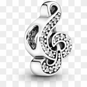 Pandora Charms Musica, HD Png Download - treble clef png