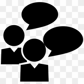 People Talking Logo Png , Png Download - Student Talking Icon, Transparent Png - people talking png