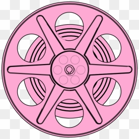 Film Clipart Pink - Soccer, HD Png Download - movie reel png