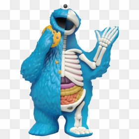 Jason Freeny Cookie Monster, HD Png Download - cookie monster png