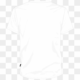 Transparent White T Shirt Back Png - Plain White T Shirt Front And Back Png, Png Download - white shirt png