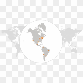 World Map Tech Style, HD Png Download - america png