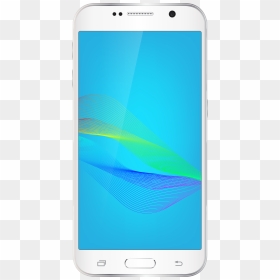 White Smartphone Png Clip Art Image - Graphic Design, Transparent Png - mobile clipart png