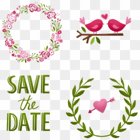 Wedding, HD Png Download - save the date png
