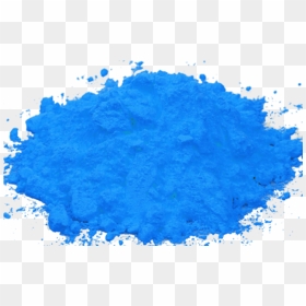 Zenia Holi Color Powder Orange Colour Festival Colors - Color Blue Smoke Png, Transparent Png - holi colour png