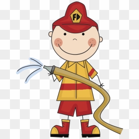 Firefighter Clipart Easy, HD Png Download - holi pichkari png