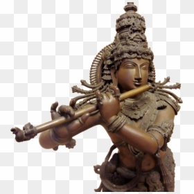 Krishna Playing The Bansuri - Happy Malayalee New Year, HD Png Download - bansuri png