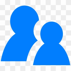 Blue People Clipart, HD Png Download - people talking png