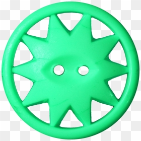 Button With Ten-pointed Star Inscribed In A Circle, - Inscribed Figure, HD Png Download - png circle