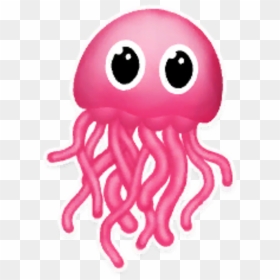 Pink Jellyfish Clipart, HD Png Download - jellyfish png