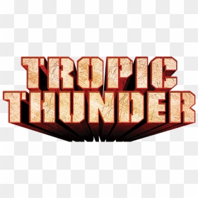 Tropic Thunder Logo, HD Png Download - thunder png