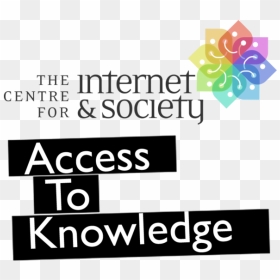 Access To Knowledge, The Centre For Internet Society - Centre For Internet And Society Logo, HD Png Download - internet png