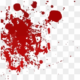 Blood Spatter, HD Png Download - bloody handprint png