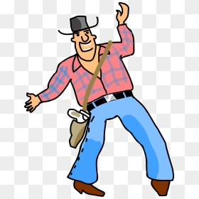 Drunk Cowboy Clip Arts - Clipart Cowboy, HD Png Download - cowboy png