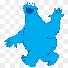 Cookie Monster - Sesame Street Clipart Cookie Monster, HD Png Download - cookie monster png