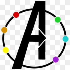 Circle, HD Png Download - avengers logo png