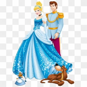 Disney Princess Cinderella And Prince , Png Download, Transparent Png - cinderella png
