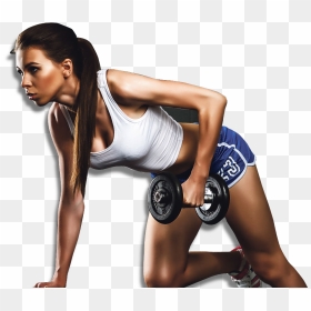 Gym Female Png, Transparent Png - fitness png