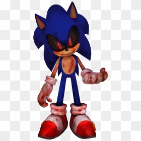 Draw Sonic The Hedgehog - Easy Sonic Exe Drawing, HD Png Download - sonic the hedgehog png