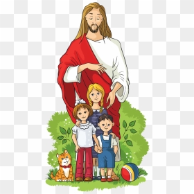 God Png Images Free Download Banner Royalty Free Library - Jesus Cartoon, Transparent Png - god png