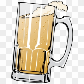 Beer Mug Illustration - Beer Glass Clipart, HD Png Download - beer mug png