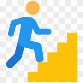 Best Stairs Icon - Climbing Stairs Png, Transparent Png - stairs png