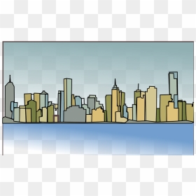 City Buildings Png Transparent Images Clipart Icons - Melbourne City Skyline Silhouette, Png Download - city skyline png