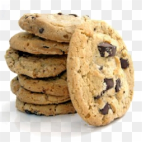 Dipping Items Cookies Fountain - Chocolate Chip Cookies Transparent Background, HD Png Download - cookies png