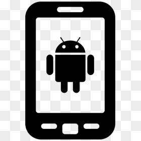 Library Of Android Apple Phone Graphic Freeuse Png - Android App Development Icon, Transparent Png - android mobile png