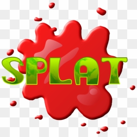 Splat - Graphic Design, HD Png Download - splat png