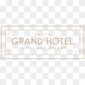 A Logo Of Grand Hotel And Resort, A Fictional Resort - Graphics, HD Png Download - qr code png