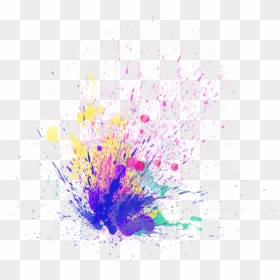 Background Stickers For Picsart, HD Png Download - holi colour png