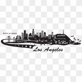 Los Angeles City Landscape Png - Los Angeles Skyline Clipart, Transparent Png - city skyline png