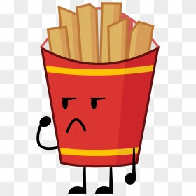 Battle For Dream Island Fries, HD Png Download - french fries png
