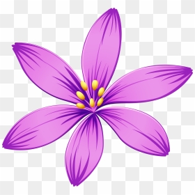 Pink Purple Flowers Png , Png Download - Transparent Background Flower Graphic Png, Png Download - purple flowers png