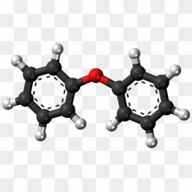 Diphenyl Ether 3d Ball - Azidoazide Azide 3d Model, HD Png Download - cocaine png