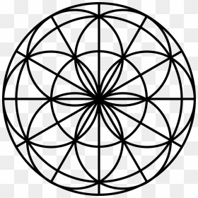 Free Sacred Geometry Svg, HD Png Download - flower of life png