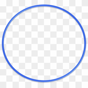 Blue Circles Png - White Circle With Blue Outline, Transparent Png - blue circle png