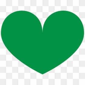 Green, Heart, Love, Shape, Valentine, Shapes - Green Heart Shape Png, Transparent Png - heart shape png