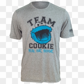 Team Cookie Monster "run - Cookie Monster, HD Png Download - cookie monster png