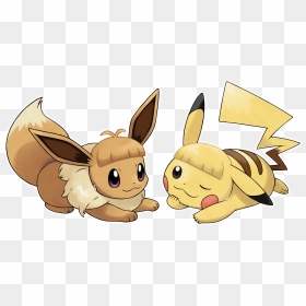 Let"s Go, Pikachu And Let"s Go, Eevee , Png Download - Let's Go Pikachu Version Exclusive Pokemon, Transparent Png - eevee png