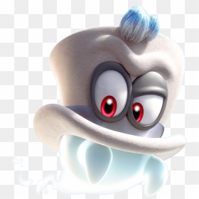 Cappy Super Mario Odyssey Hat , Png Download - Super Mario Odyssey Cappy, Transparent Png - mario hat png